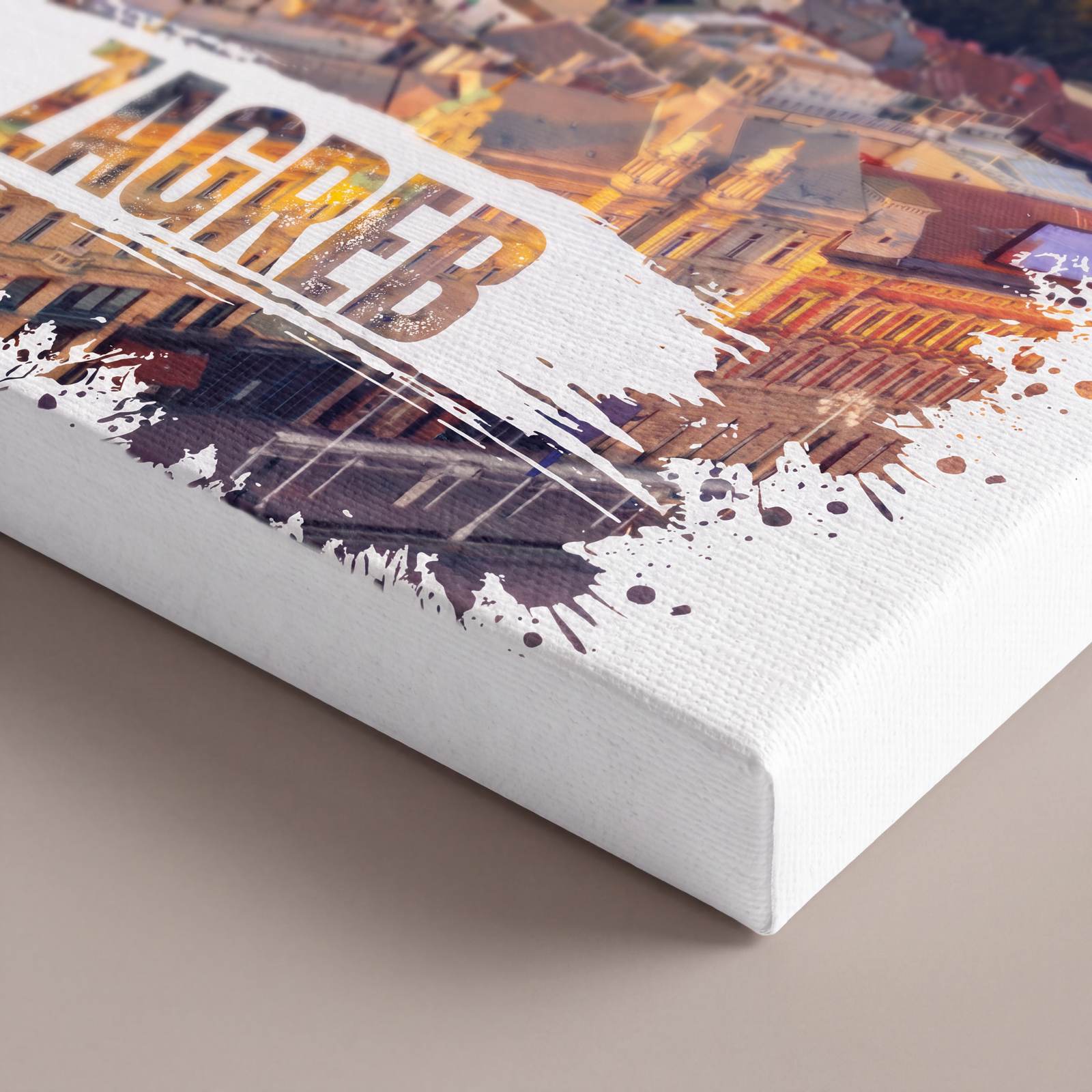 Zagreb Wall Art, Cathedral Canvas Wall Art, Matte Stretched Canvas Art, Croatia Decoration, City View, Housewarming Gift, Artistic Canvas - Image 9