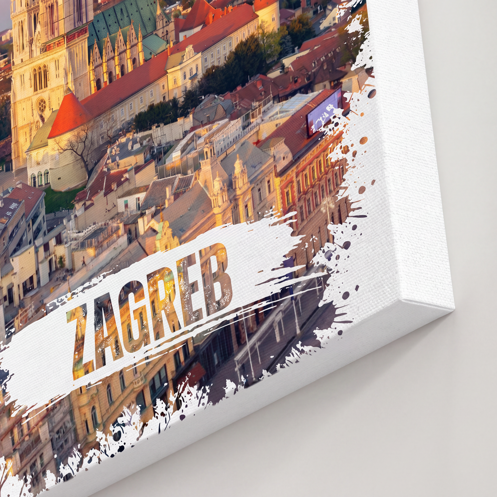 Zagreb Wall Art, Cathedral Canvas Wall Art, Matte Stretched Canvas Art, Croatia Decoration, City View, Housewarming Gift, Artistic Canvas - Image 10