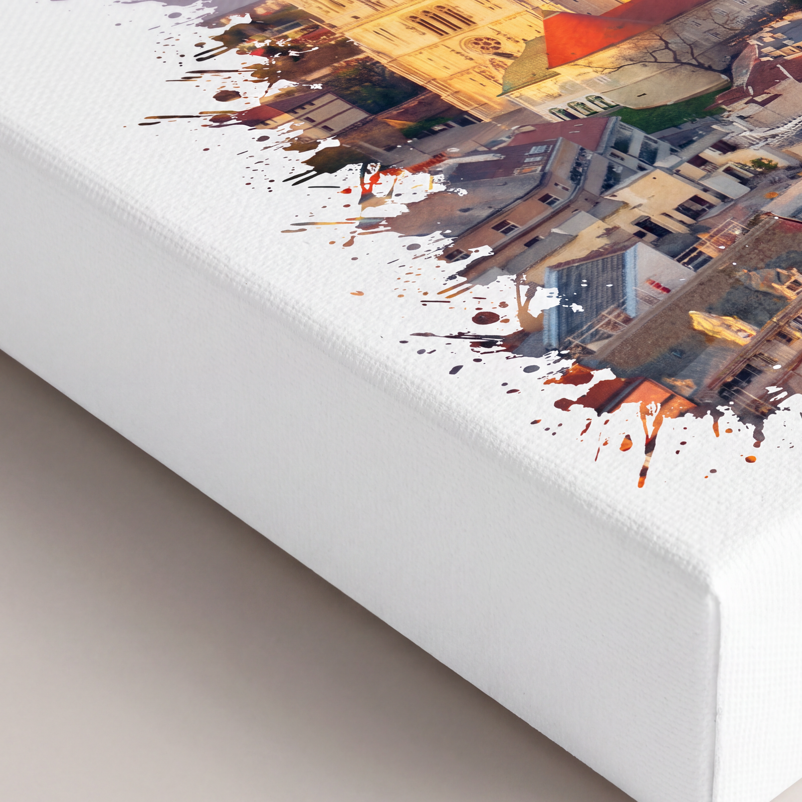 Zagreb Wall Art, Cathedral Canvas Wall Art, Matte Stretched Canvas Art, Croatia Decoration, City View, Housewarming Gift, Artistic Canvas - Image 11