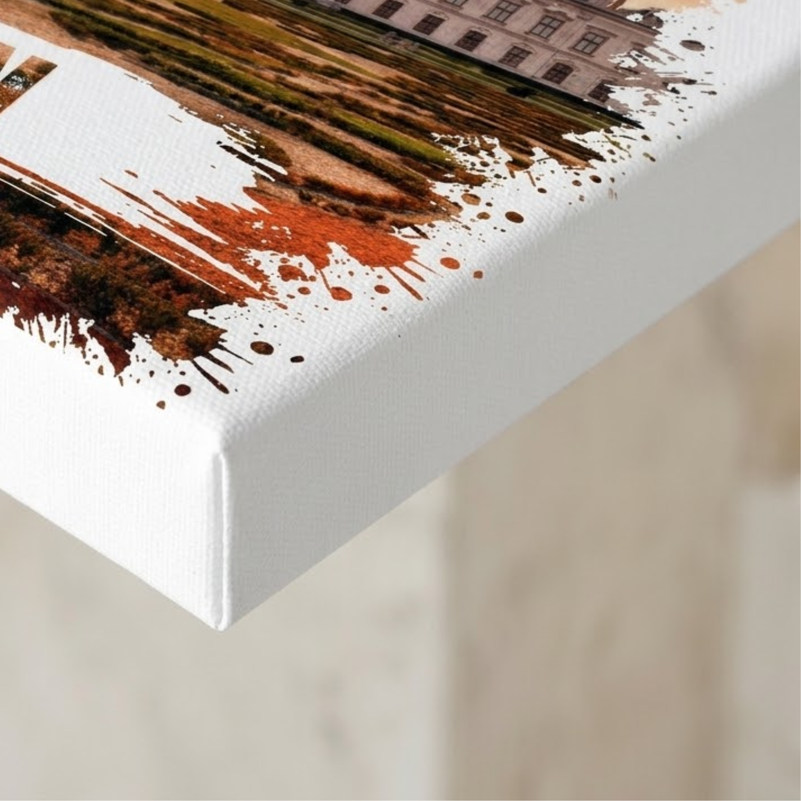 Vienna Belvedere Palace Canvas Art, Wien City Wall Decor, Living Room Decoration, Bedroom Wall Art, Office Gift, Housewarming, Traveler Gift - Image 7