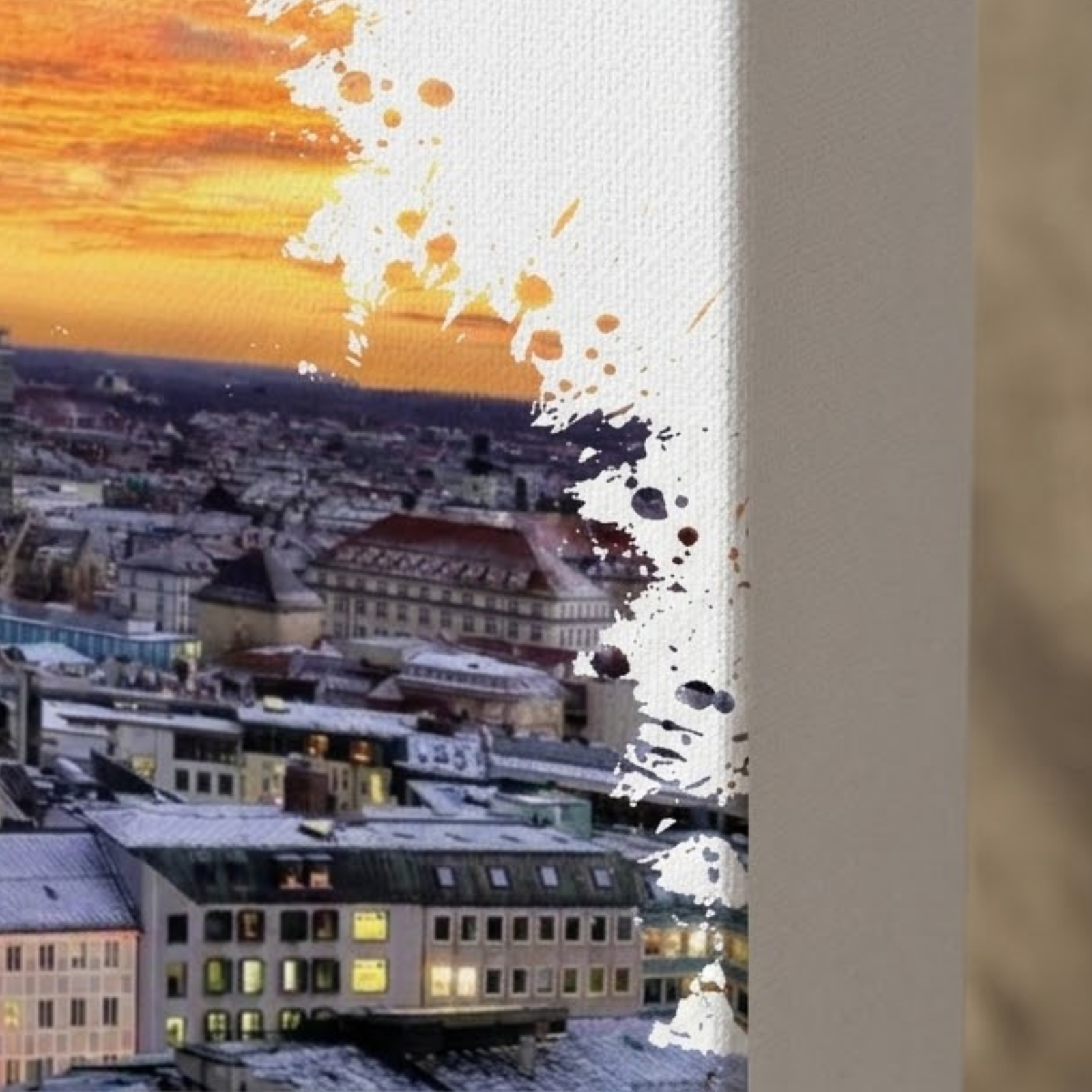 Munich Cityscape Canvas Wall Art, Wall Decoration, Munchen Town Hall, German Wall Art, Home Decoration, Bedroom Wall Art, New House Gift - Image 14